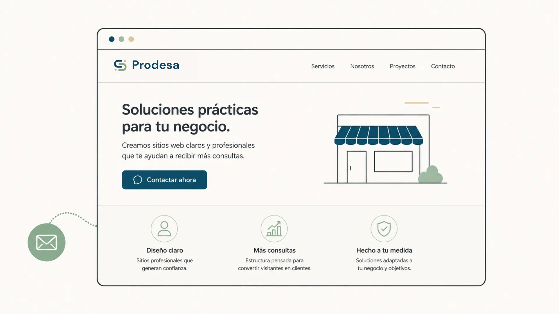 Landing page para negocios